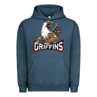 Pigment Midnight Navy The Griffins, Grand Rapids Urban Hoodie - artisFamous