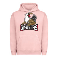 Pigment Salmon The Griffins, Grand Rapids Urban Hoodie - artisFamous