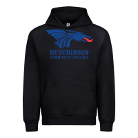 Black Hutchinson Community College Urban Hoodie - artisFamous