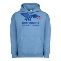 Pigment Pebble Blue Hutchinson Community College Urban Hoodie - artisFamous