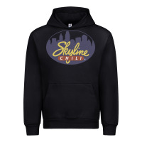 Black Skyline Chili Resto Urban Hoodie - artisFamous