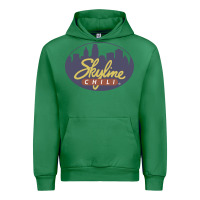 Emerald Skyline Chili Resto Urban Hoodie - artisFamous