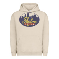Pigment French Oak Skyline Chili Resto Urban Hoodie - artisFamous