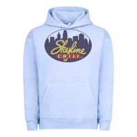 Pigment Grape Ice Skyline Chili Resto Urban Hoodie - artisFamous