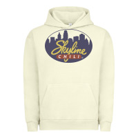 Pigment Pistachio Skyline Chili Resto Urban Hoodie - artisFamous