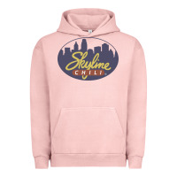 Pigment Salmon Skyline Chili Resto Urban Hoodie - artisFamous