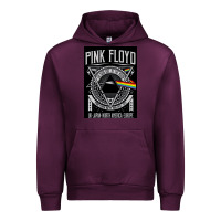 Mauve Wine floyd Urban Hoodie - artisFamous