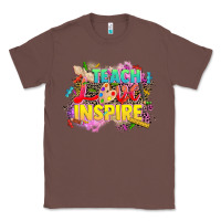 Chestnut teach love inspire Classic Tee - CowGirlArtShop
