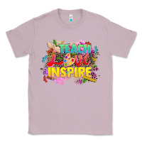 Lilac teach love inspire Classic Tee - CowGirlArtShop