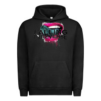 Pigment Black falling in reverse ban drock Urban Hoodie - artisFamous