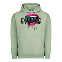 Pigment Oil Green falling in reverse ban drock Urban Hoodie - artisFamous