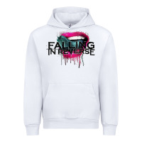 White falling in reverse ban drock Urban Hoodie - artisFamous