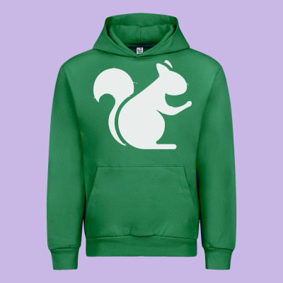 Squirrel Urban Hoodie Designed By Artisfamous