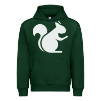Forest Green squirrel Urban Hoodie - artisFamous
