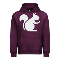 Mauve Wine squirrel Urban Hoodie - artisFamous