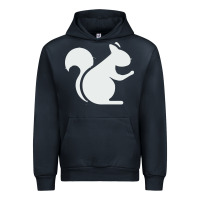 Navy squirrel Urban Hoodie - artisFamous
