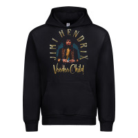 Black jimi hendrix Urban Hoodie - artisFamous