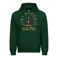 Forest Green jimi hendrix Urban Hoodie - artisFamous