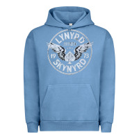 Pigment Pebble Blue linyrd skynyrd Urban Hoodie - artisFamous