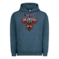 Pigment Midnight Navy linyrd skynyrd Urban Hoodie - artisFamous