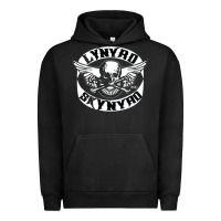 Pigment Black linyrd skynyrd Urban Hoodie - artisFamous