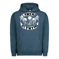Pigment Midnight Navy linyrd skynyrd Urban Hoodie - artisFamous