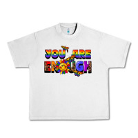 Lunar Rock you are enough Urban Heavy Tee - FaDigitalArtStudio
