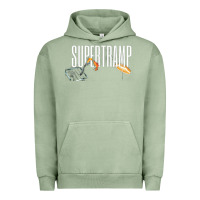 Pigment Oil Green supertramp Urban Hoodie - artisFamous
