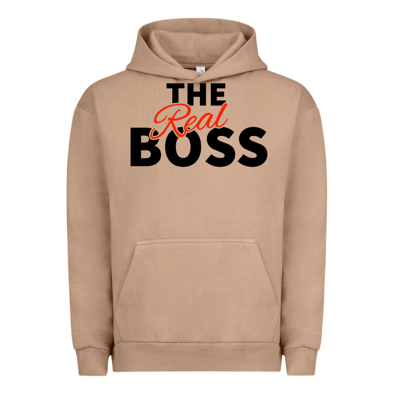 The Real Boss Matching Couple Urban Hoodie by artisFamous | Teevron
