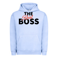 Pigment Grape Ice the real boss matching couple Urban Hoodie - artisFamous