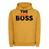 Pigment Peanut Butter the real boss matching couple Urban Hoodie - artisFamous