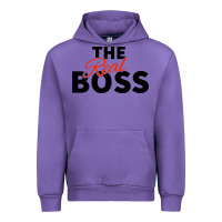 Tulip the real boss matching couple Urban Hoodie - artisFamous