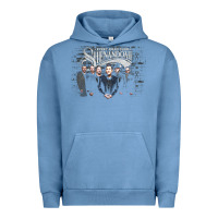Pigment Pebble Blue shenandoah Urban Hoodie - artisFamous