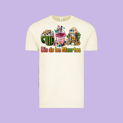 Mexican Día De Los Muertos Coffee Cups Vintage Tee Designed By Fadigitalartstudio
