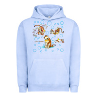 Pigment Grape Ice calvin and hobbes Urban Hoodie - artisFamous