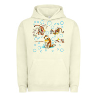 Pigment Pistachio calvin and hobbes Urban Hoodie - artisFamous