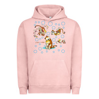 Pigment Salmon calvin and hobbes Urban Hoodie - artisFamous