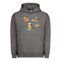 Pigment Tornado calvin and hobbes Urban Hoodie - artisFamous
