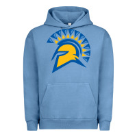 Pigment Pebble Blue san jose state spartans Urban Hoodie - artisFamous