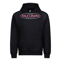 Black Resto Taco Cabana Urban Hoodie - artisFamous