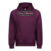 Mauve Wine Resto Taco Cabana Urban Hoodie - artisFamous