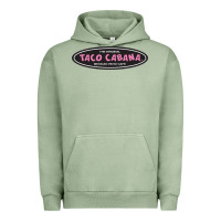 Pigment Oil Green Resto Taco Cabana Urban Hoodie - artisFamous