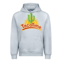 Heather Grey Resto Tacotime Urban Hoodie - artisFamous
