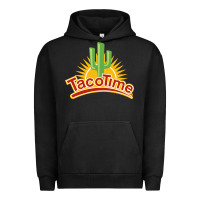 Pigment Black Resto Tacotime Urban Hoodie - artisFamous