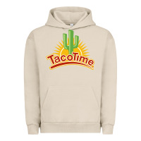 Pigment French Oak Resto Tacotime Urban Hoodie - artisFamous