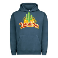 Pigment Midnight Navy Resto Tacotime Urban Hoodie - artisFamous