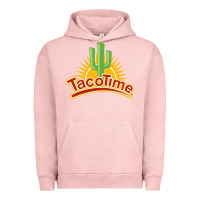 Pigment Salmon Resto Tacotime Urban Hoodie - artisFamous