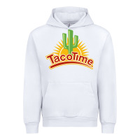 White Resto Tacotime Urban Hoodie - artisFamous