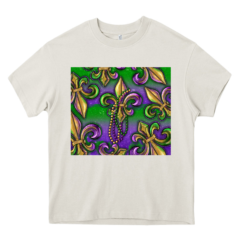 Mardi Gras Fleur De Lis Heavy Core Tee by RanaPortraitStore | Teevron