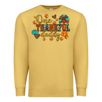 Antique Gold one thankful daddy Premium Sweatshirt - JahusDesignShop